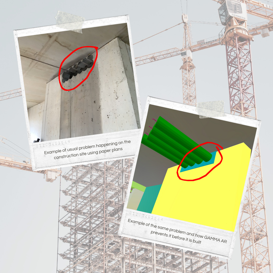 benefits of construction app GAMMA AR
